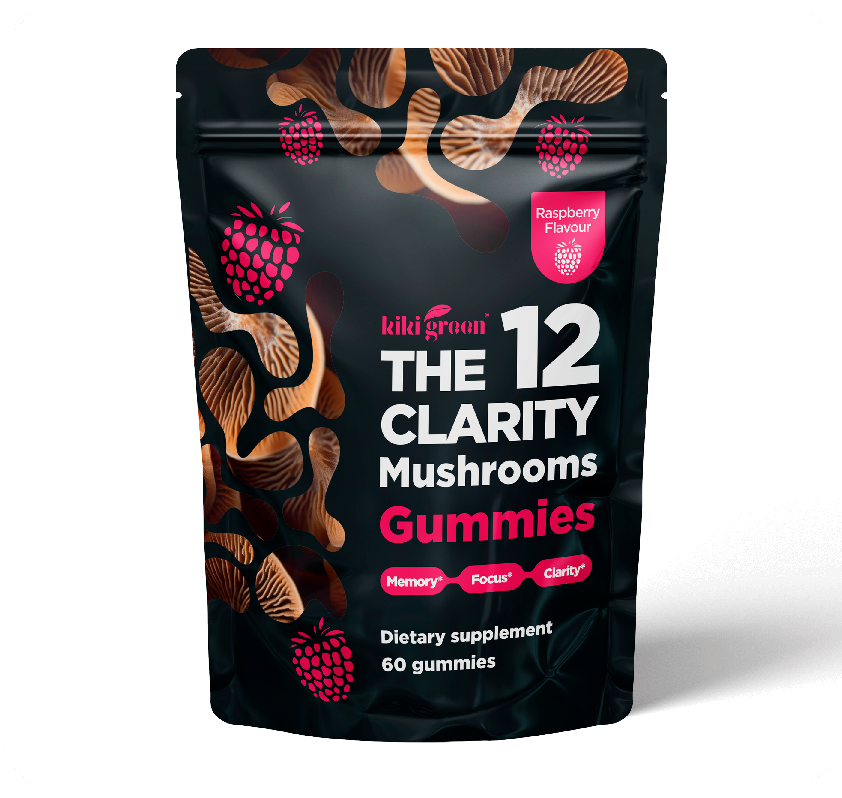 12 Mushroom Gummies  KIKI Green