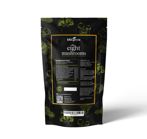 Eight Mushrooms Powder  KIKI Green