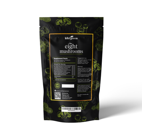 Eight Mushrooms Powder  KIKI Green