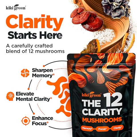 KIKI Green 12 Mushrooms Parent