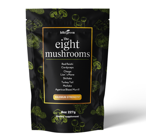 Eight Mushrooms Powder 8 Oz