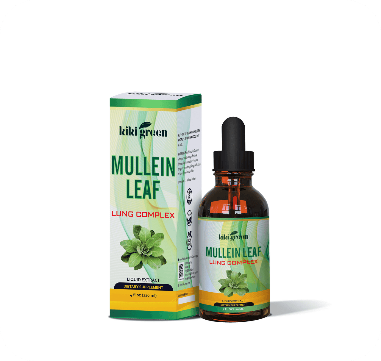 Mullein Leaf - Lung Complex - Liquid Extract - 2 oz