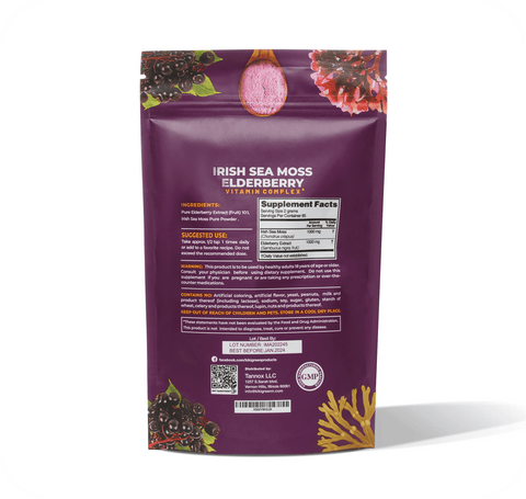 Sea Moss with Elderberry  KIKI Green